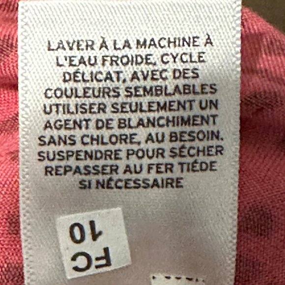 BP from Nordstrom NEW pink animal print wrap skirt size S - Picture 9 of 10